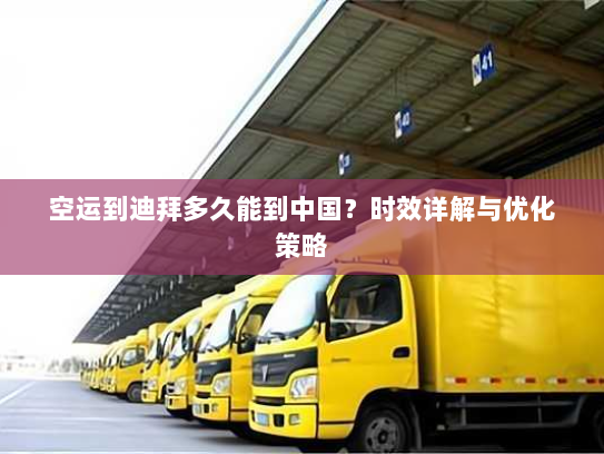 空运到迪拜多久能到中国?时效详解与优化策略 空运到迪拜多久能到中国?时效详解与优化策略