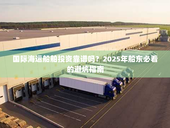 国际海运船舶投资靠谱吗？2025年船东必看的避坑指南