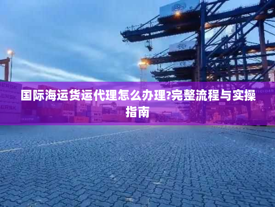 国际海运货运代理怎么办理?完整流程与实操指南 国际海运货运代理怎么办理?完整流程与实操指南