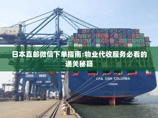 日本直邮微信下单指南:物业代收服务必看的通关秘籍 日本直邮微信下单指南:物业代收服务必看的通关秘籍