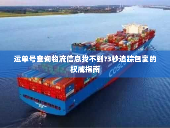 运单号查询物流信息找不到?3秒追踪包裹的权威指南 运单号查询物流信息找不到?3秒追踪包裹的权威指南