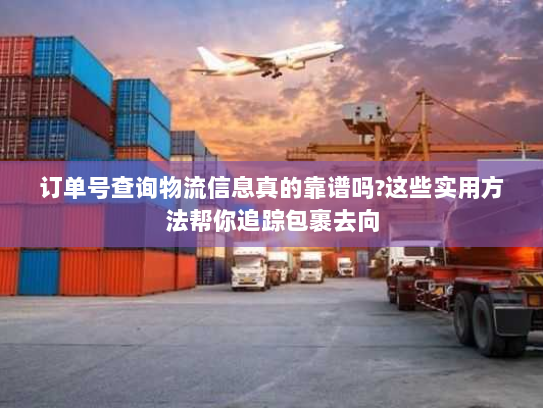 订单号查询物流信息真的靠谱吗?这些实用方法帮你追踪包裹去向 订单号查询物流信息真的靠谱吗?这些实用方法帮你追踪包裹去向