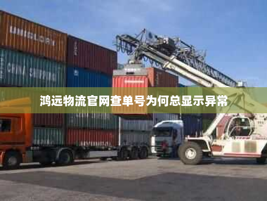 鸿远物流官网查单号为何总显示异常 鸿远物流官网查单号为何总显示异常