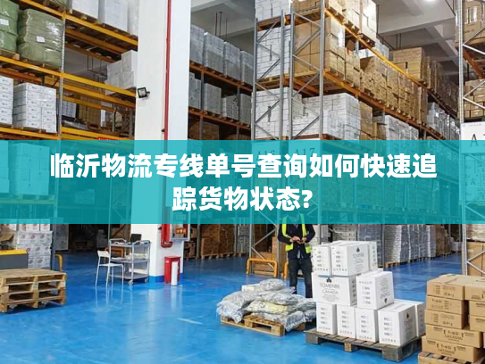 临沂物流专线单号查询如何快速追踪货物状态? 临沂物流专线单号查询如何快速追踪货物状态?