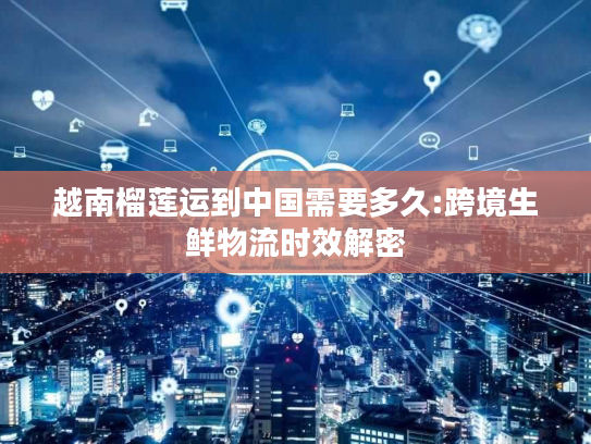 越南榴莲运到中国需要多久:跨境生鲜物流时效解密