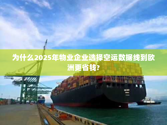为什么2025年物业企业选择空运数据线到欧洲更省钱?