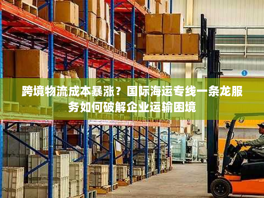 跨境物流成本暴涨？国际海运专线一条龙服务如何破解企业运输困境