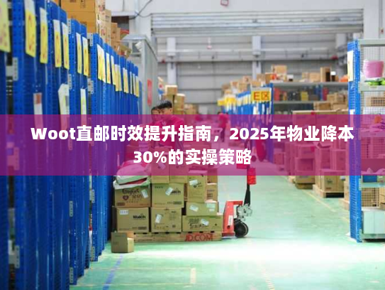 Woot直邮时效提升指南，2025年物业降本30%的实操策略