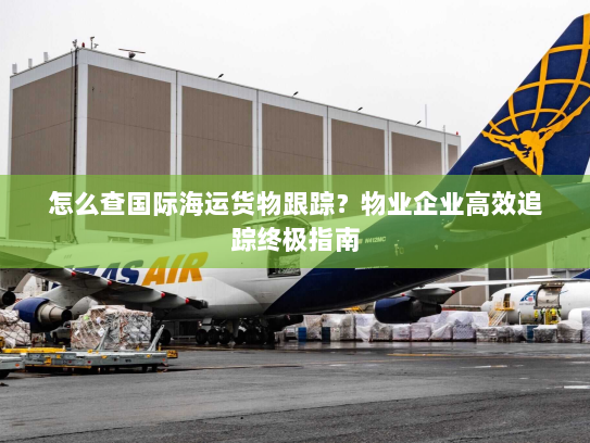 怎么查国际海运货物跟踪?物业企业高效追踪终极指南 怎么查国际海运货物跟踪?物业企业高效追踪终极指南