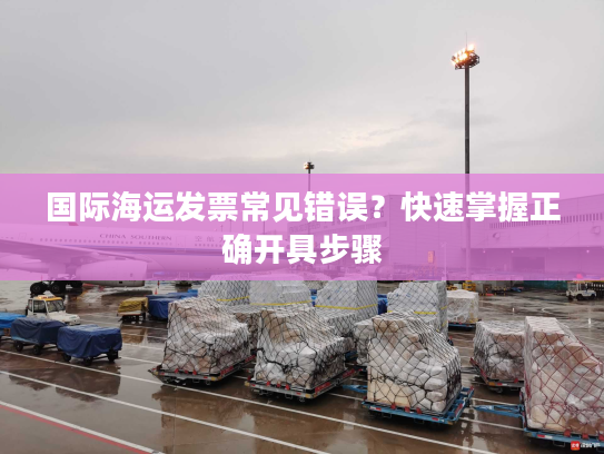 国际海运发票常见错误？快速掌握正确开具步骤