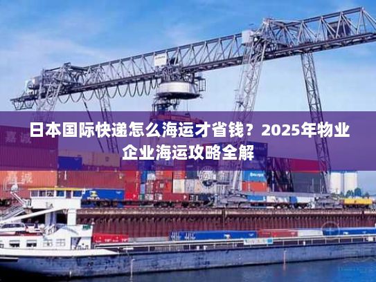 日本国际快递怎么海运才省钱?2025年物业企业海运攻略全解 日本国际快递怎么海运才省钱?2025年物业企业海运攻略全解