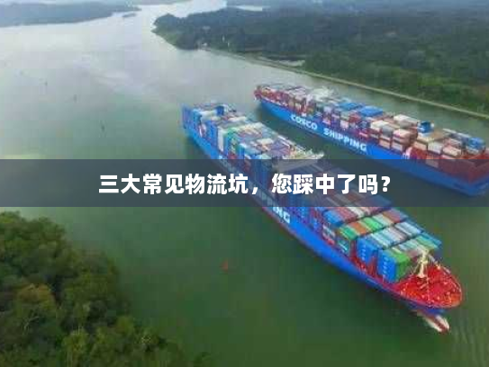 三大常见物流坑,您踩中了吗? 三大常见物流坑,您踩中了吗?