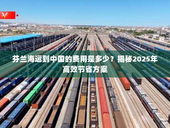 芬兰海运到中国的费用是多少？揭秘2025年高效节省方案