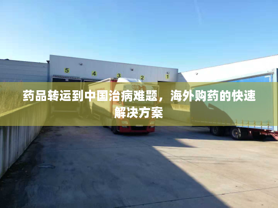 药品转运到中国治病难题,海外购药的快速解决方案 药品转运到中国治病难题,海外购药的快速解决方案