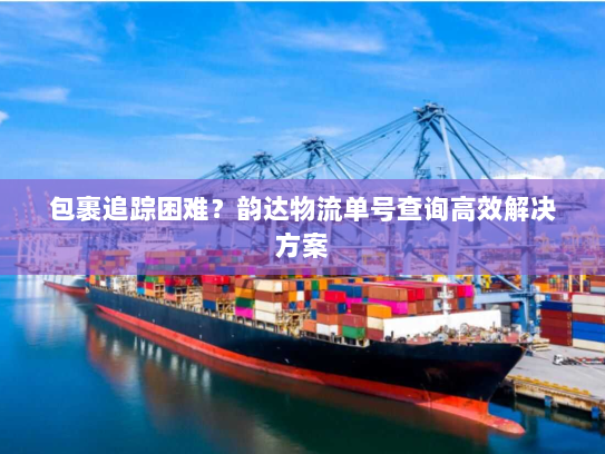 包裹追踪困难？韵达物流单号查询高效解决方案