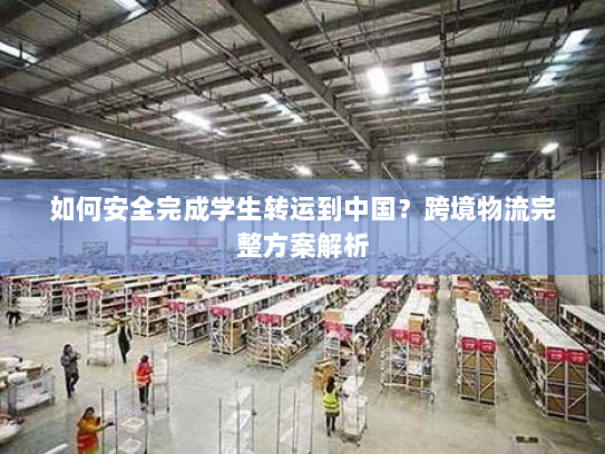 如何安全完成学生转运到中国？跨境物流完整方案解析