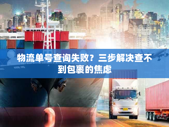 物流单号查询失败？三步解决查不到包裹的焦虑