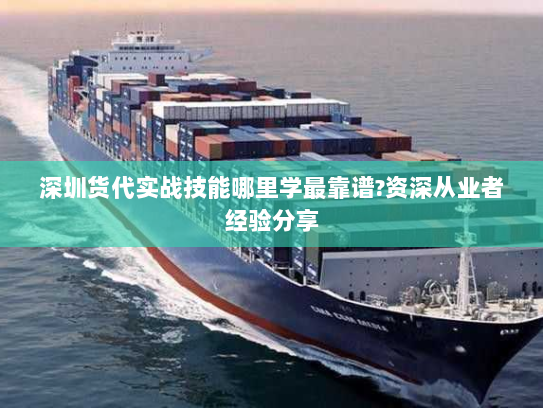 深圳货代实战技能哪里学最靠谱?资深从业者经验分享