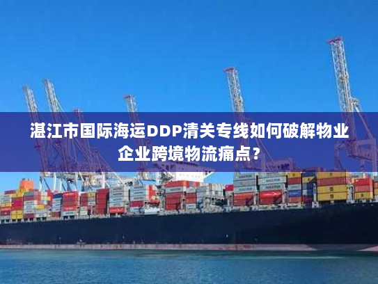 湛江市国际海运DDP清关专线如何破解物业企业跨境物流痛点? 湛江市国际海运DDP清关专线如何破解物业企业跨境物流痛点?