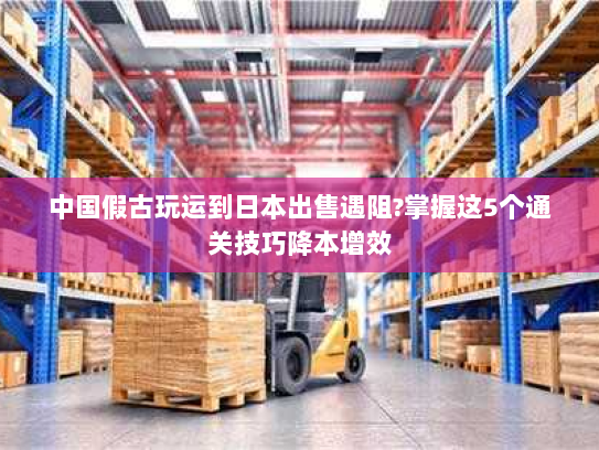 中国假古玩运到日本出售遇阻?掌握这5个通关技巧降本增效