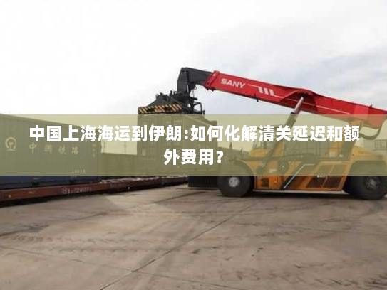中国上海海运到伊朗:如何化解清关延迟和额外费用? 中国上海海运到伊朗:如何化解清关延迟和额外费用?