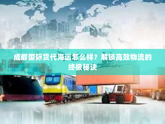 成都国际货代海运怎么样？解锁高效物流的终极秘诀