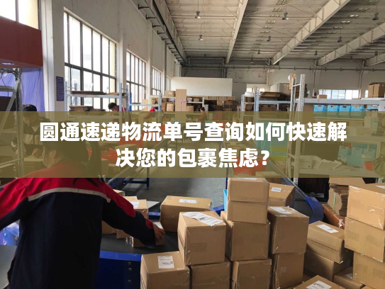 圆通速递物流单号查询如何快速解决您的包裹焦虑？