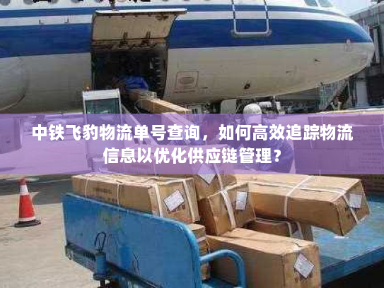 中铁飞豹物流单号查询,如何高效追踪物流信息以优化供应链管理? 中铁飞豹物流单号查询,如何高效追踪物流信息以优化供应链管理?