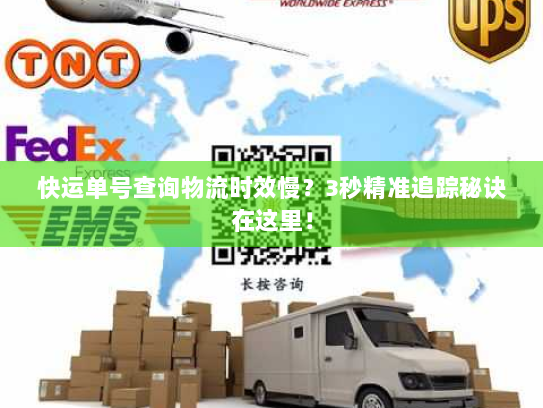 快运单号查询物流时效慢?3秒精准追踪秘诀在这里! 快运单号查询物流时效慢?3秒精准追踪秘诀在这里!