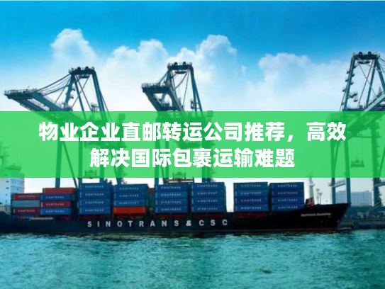 物业企业直邮转运公司推荐，高效解决国际包裹运输难题