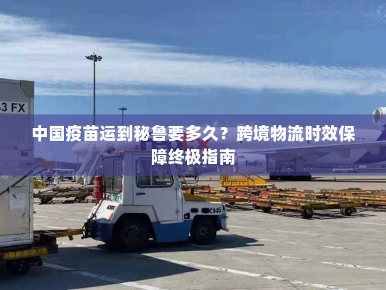 中国疫苗运到秘鲁要多久?跨境物流时效保障终极指南 中国疫苗运到秘鲁要多久?跨境物流时效保障终极指南