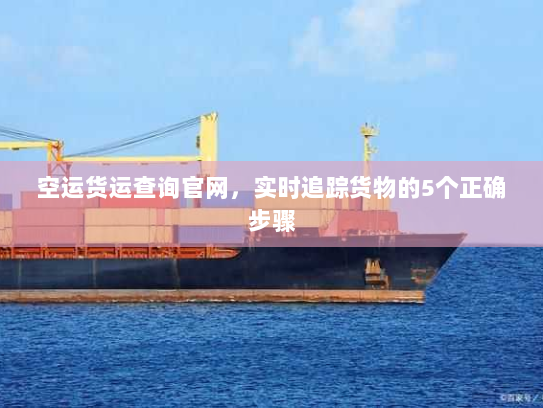 空运货运查询官网，实时追踪货物的5个正确步骤