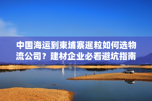 中国海运到柬埔寨暹粒如何选物流公司？建材企业必看避坑指南