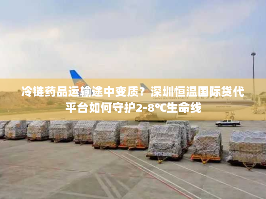 冷链药品运输途中变质?深圳恒温国际货代平台如何守护2-8℃生命线 冷链药品运输途中变质?深圳恒温国际货代平台如何守护2-8℃生命线