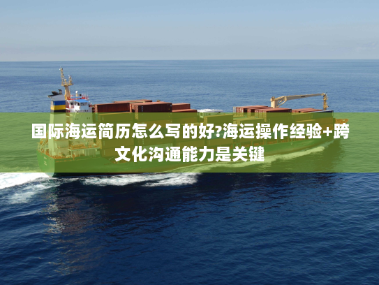 国际海运简历怎么写的好?海运操作经验+跨文化沟通能力是关键 国际海运简历怎么写的好?海运操作经验+跨文化沟通能力是关键