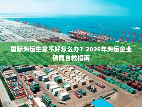 国际海运生意不好怎么办?2025年海运企业破局自救指南 国际海运生意不好怎么办?2025年海运企业破局自救指南
