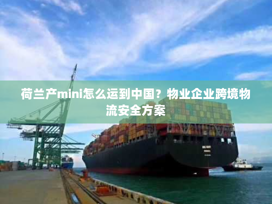 荷兰产mini怎么运到中国?物业企业跨境物流安全方案 荷兰产mini怎么运到中国?物业企业跨境物流安全方案