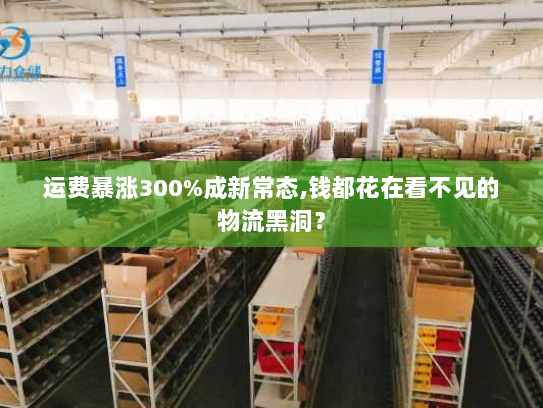 运费暴涨300%成新常态,钱都花在看不见的物流黑洞？