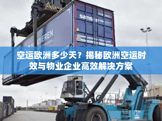 空运欧洲多少天？揭秘欧洲空运时效与物业企业高效解决方案