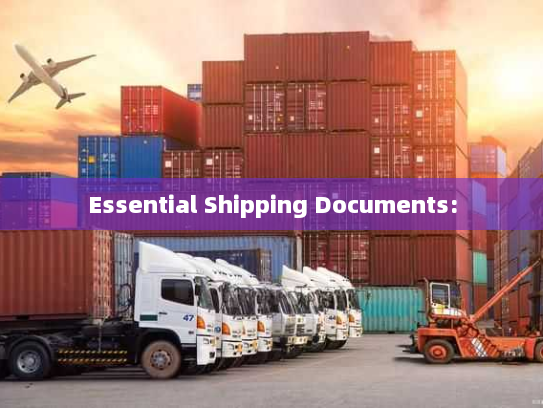 Essential Shipping Documents: Essential Shipping Documents: