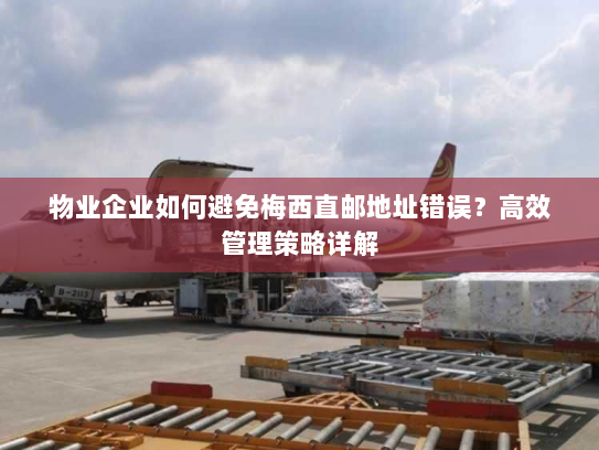 物业企业如何避免梅西直邮地址错误?高效管理策略详解 物业企业如何避免梅西直邮地址错误?高效管理策略详解