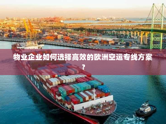 物业企业如何选择高效的欧洲空运专线方案？