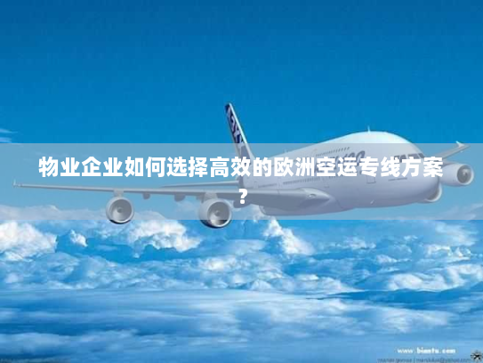 物业企业如何选择高效的欧洲空运专线方案？