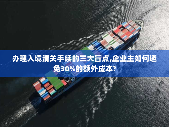 办理入境清关手续的三大盲点,企业主如何避免30%的额外成本?