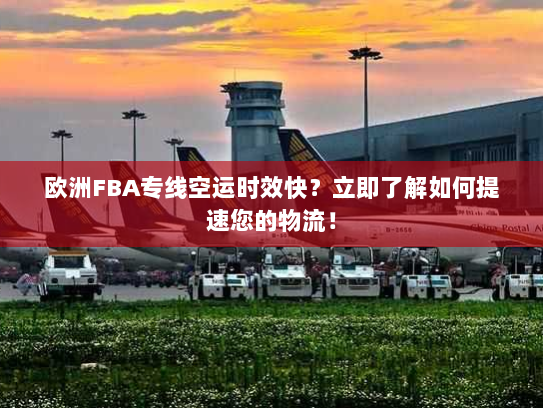 欧洲FBA专线空运时效快？立即了解如何提速您的物流！