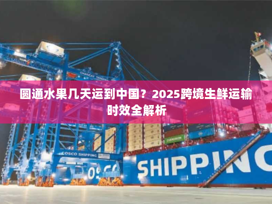 圆通水果几天运到中国?2025跨境生鲜运输时效全解析 圆通水果几天运到中国?2025跨境生鲜运输时效全解析