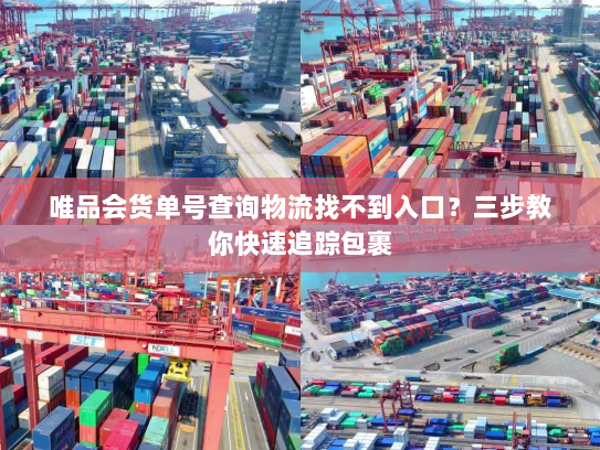 唯品会货单号查询物流找不到入口？三步教你快速追踪包裹