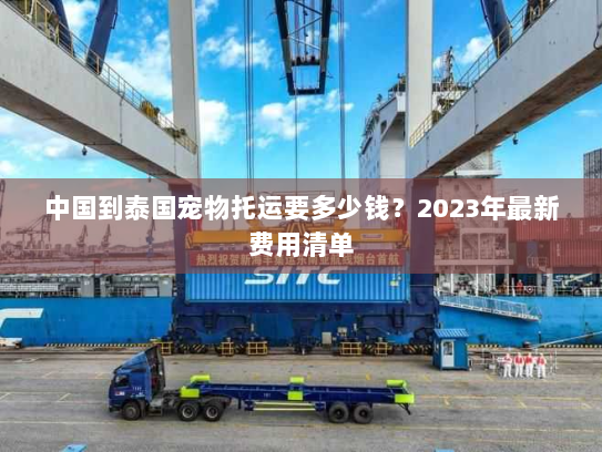 中国到泰国宠物托运要多少钱?2023年最新费用清单 中国到泰国宠物托运要多少钱?2023年最新费用清单