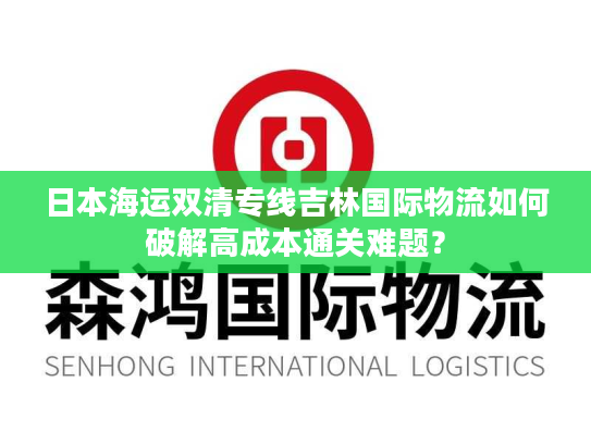 日本海运双清专线吉林国际物流如何破解高成本通关难题？