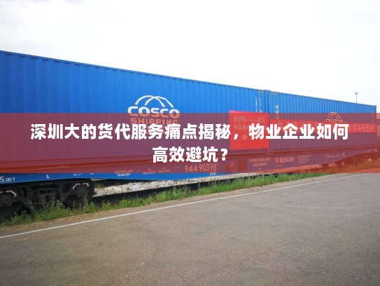 深圳大的货代服务痛点揭秘，物业企业如何高效避坑？